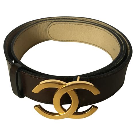 chanel women's belts|authentic chanel belt.